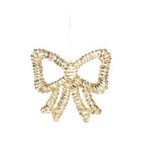 Lampă Led Decorativă - auriu, Lifestyle, plastic/metal (48/46/5cm) - X-Mas