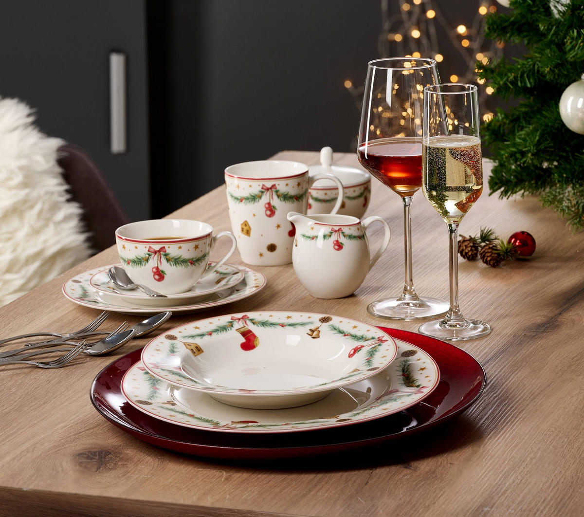PLYTKÝ TANIER  27 cm   - viacfarebná, Basics, keramika (27cm) - Ritzenhoff Breker