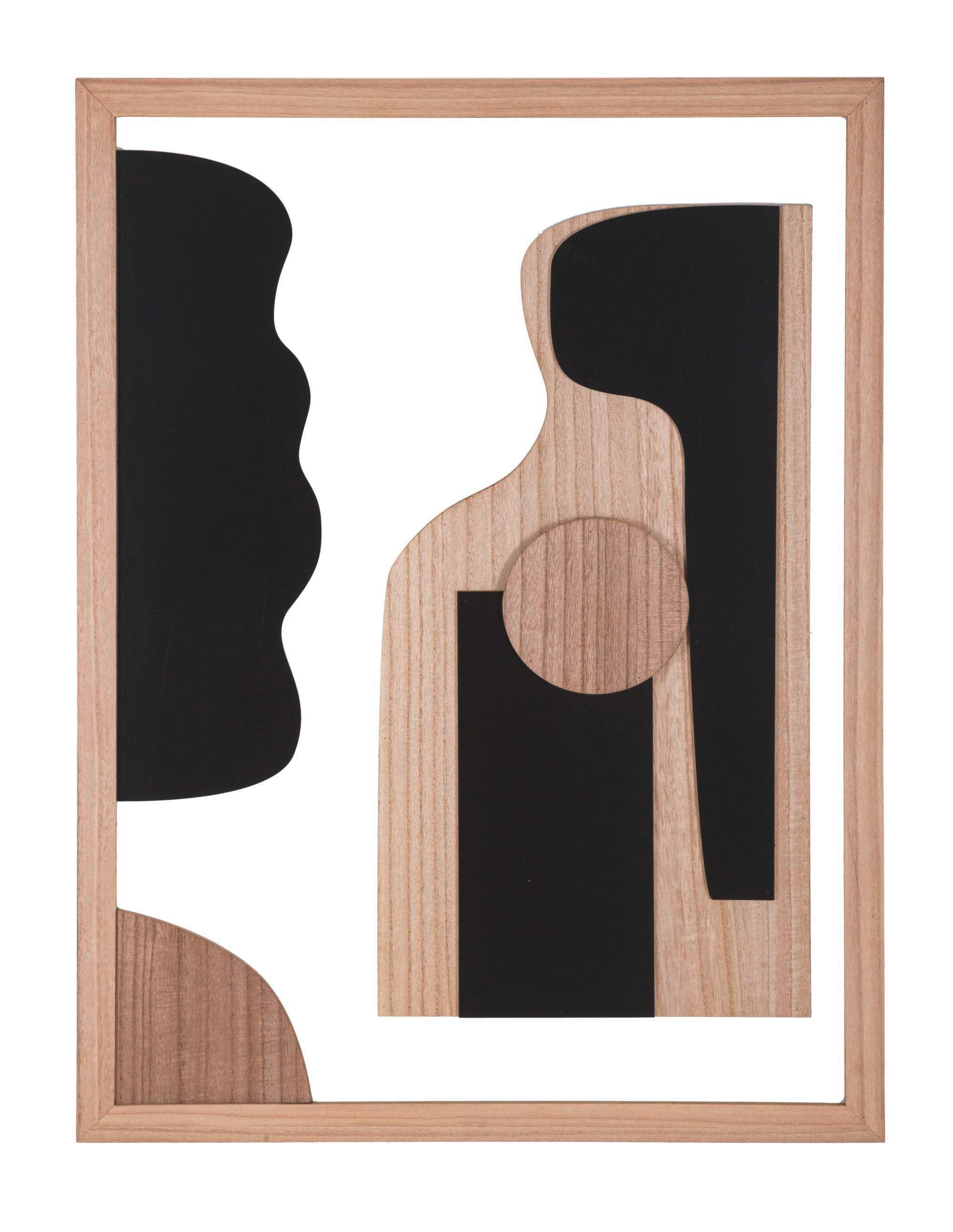 WANDDEKO Holzwerkstoff  - Basics, Holzwerkstoff (60/80/2 cm)