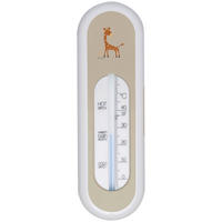 BADETHERMOMETER - Taupe, Basics, Kunststoff (16,5/5/1,3cm) - Bebe Jou