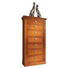 KOMMODE - Chromfarben/Nussbaumfarben, LIFESTYLE, Holz/Metall (68/42/142cm) - Selva KOMMODE - Chromfarben/Nussbaumfarben, LIFESTYLE, Holz/Metall (68/42/142cm) - Selva