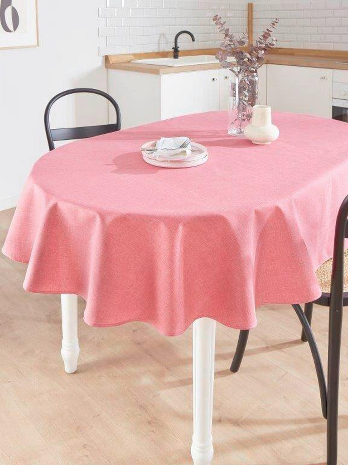 TISCHDECKE OSLO 140/190 cm  - Beere, Basics, Textil (140/190cm) - Peyer Syntex