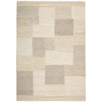 HANDWEBTEPPICH 160/230 cm Nordic Weiß  - Weiß, Natur, Textil (160/230cm) - Linea Natura