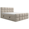BOXBETT 180/200 cm  in Taupe  - Taupe, Design, Kunststoff/Textil (180/200cm) - Boxxx
