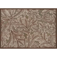 FUSSMATTE 60/85 cm Acanthus Brown  - Beige, Design, Kunststoff/Textil (60/85cm) - wash+dry