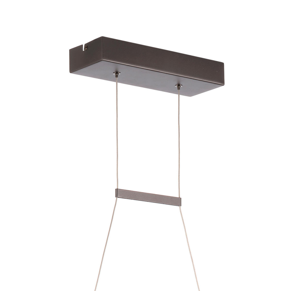 LED-HÄNGELEUCHTE 5097 DNA 105/15/150 cm   - Klar/Chromfarben, Design, Glas/Metall (105/15/150cm)