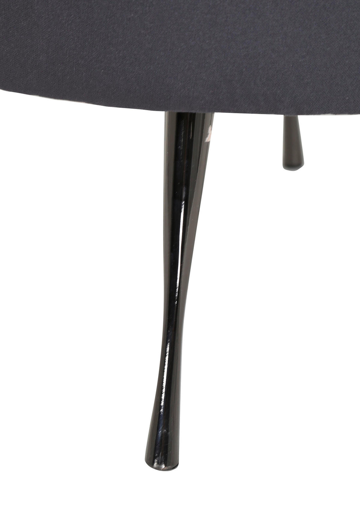 FÅTÖLJ i metall, textil grå, svart  - svart/grå, Romantik / Lanthus, metall/textil (88/80/80cm) - Landscape