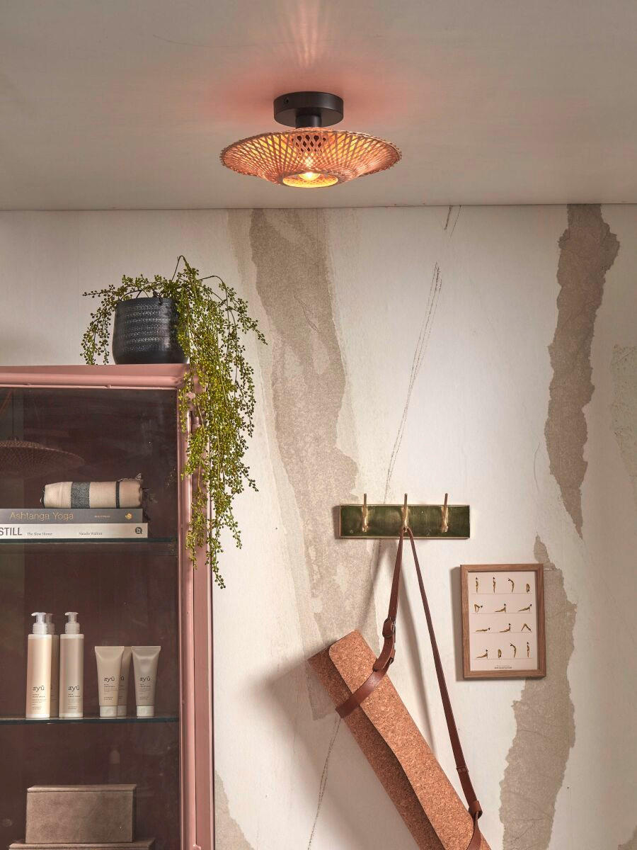 Thumbnail - Good & Mojo Deckenleuchte Good&Mojo,Natur, 8 cm, LED-Leuchtmittel austauschbar, Lampen & Leuchten, Innenbeleuchtung, Dec...