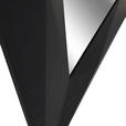 WANDSPIEGEL 90/90/4 cm    in rechteckig  - Schwarz, LIFESTYLE, Glas/Holzwerkstoff (90/90/4cm) - Landscape