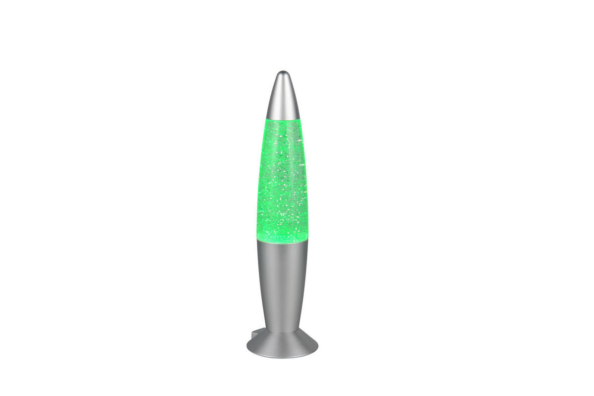 LED-TISCHLEUCHTE Fame 9/34,5 cm  - Transparent/Titanfarben, LIFESTYLE, Kunststoff (9/34,5cm)