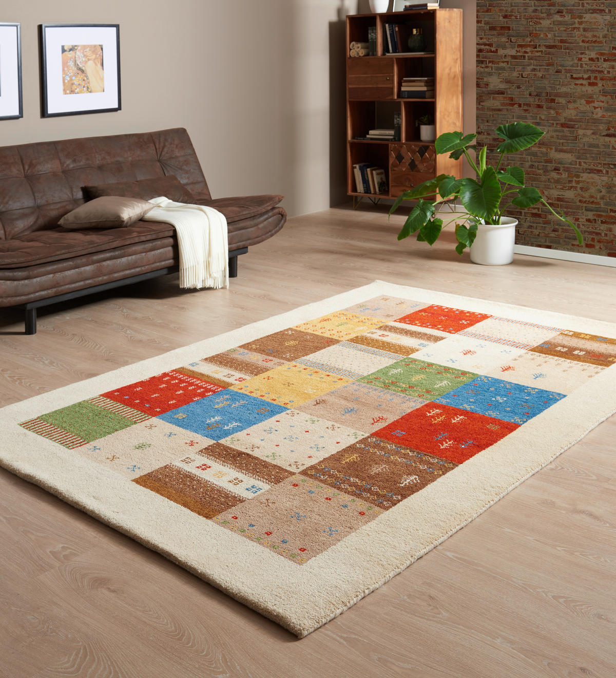 ORIENTÁLNÍ KOBEREC, 160/230 cm, vícebarevná - vícebarevná, Lifestyle, textil (160/230cm) - Cazaris