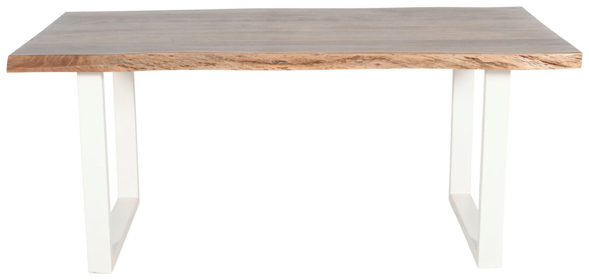 TISCHGESTELL Creme  - Creme, Design, Metall (80/40/73cm) - Landscape