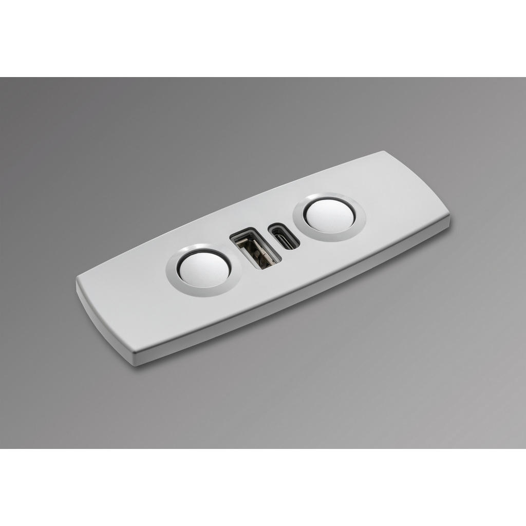 Thumbnail - Livetastic Ecksofa, Silber, Textil, Uni, 4-Sitzer, Ottomane rechts, L-Form, 258x180 cm, Made in EU, Typenauswahl, Stoffa...