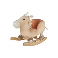 SCHAUKELTIER  - Beige, Basics, Holz/Textil (63/35/47cm) - Sterntaler