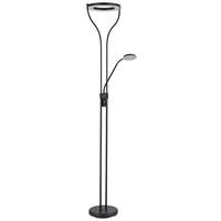 STEHLEUCHTE - Schwarz, Trend, Kunststoff/Metall (35/30/194cm) - Globo