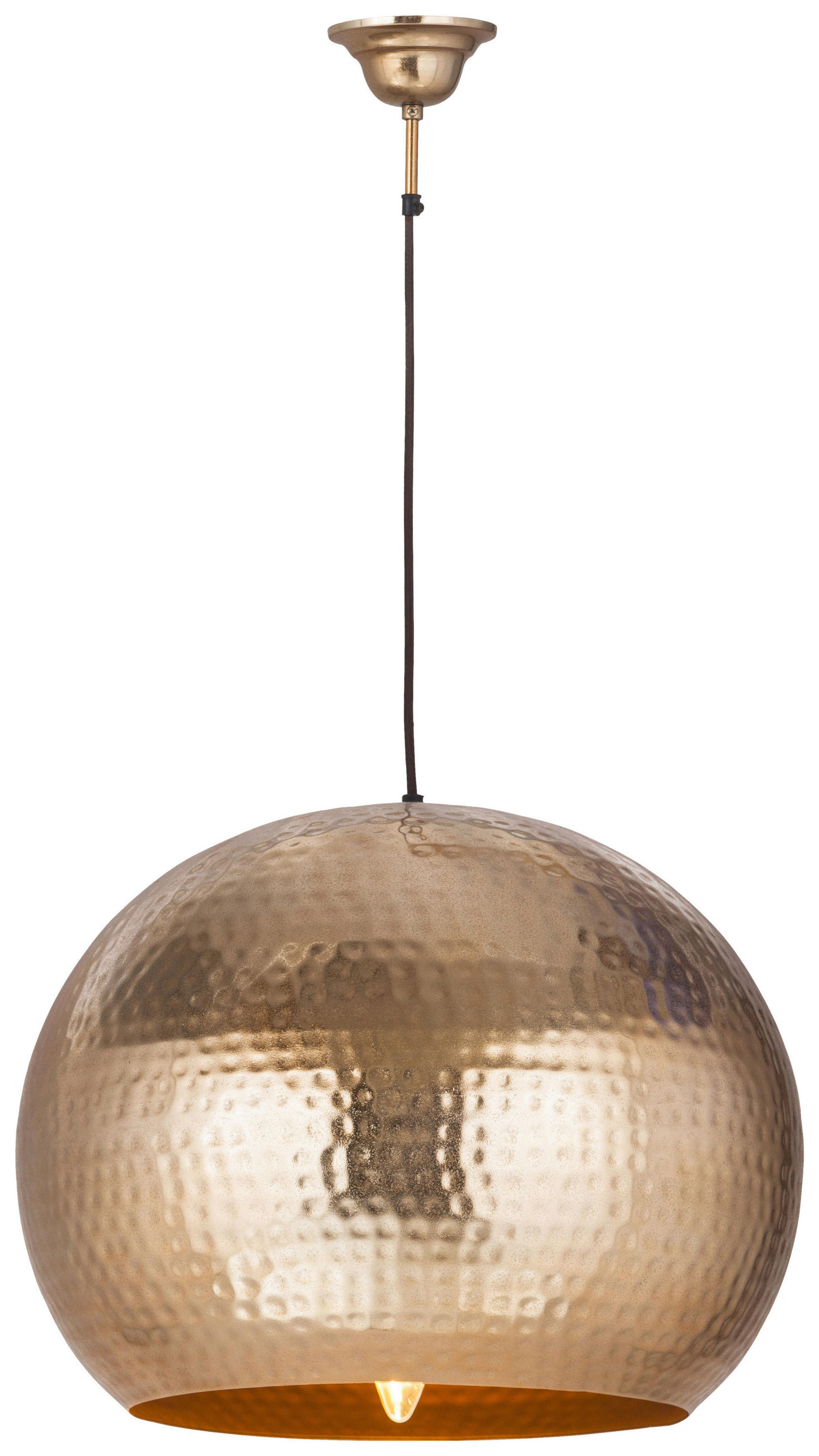 HÄNGELEUCHTE 47/35 cm    - Goldfarben, Basics, Metall (47/35cm) - Kayoom