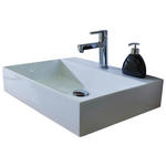 WASCHBECKEN 62/12,5/45 cm  - Weiß, Keramik (62/12,5/45cm) - Novel