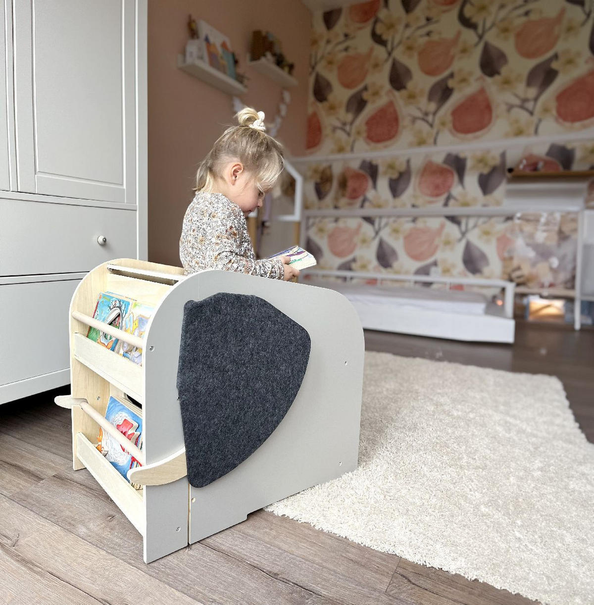 SPIELZEUGBOX  - Multicolor, Basics, Holz/Textil (63/41/51cm) - small foot