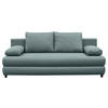 SCHLAFSOFA Webstoff Mintgrün  - Schwarz/Mintgrün, Design, Kunststoff/Textil (200/88/87cm) - P & B
