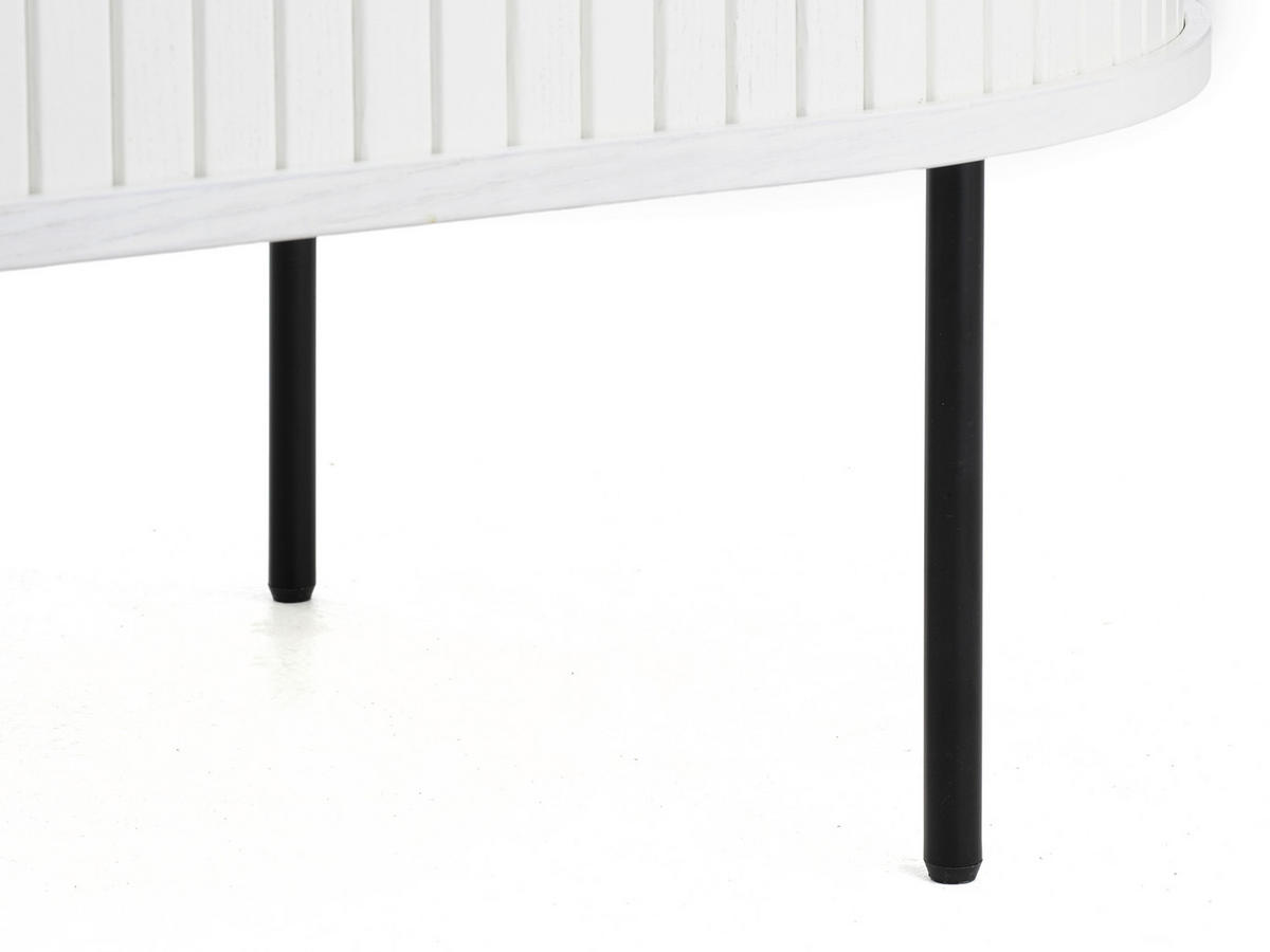 COUCHTISCH in Holzwerkstoff, Holz 120/60/45 cm  - Schwarz/Weiß, Trend, Holz/Holzwerkstoff (120/60/45cm) - home24