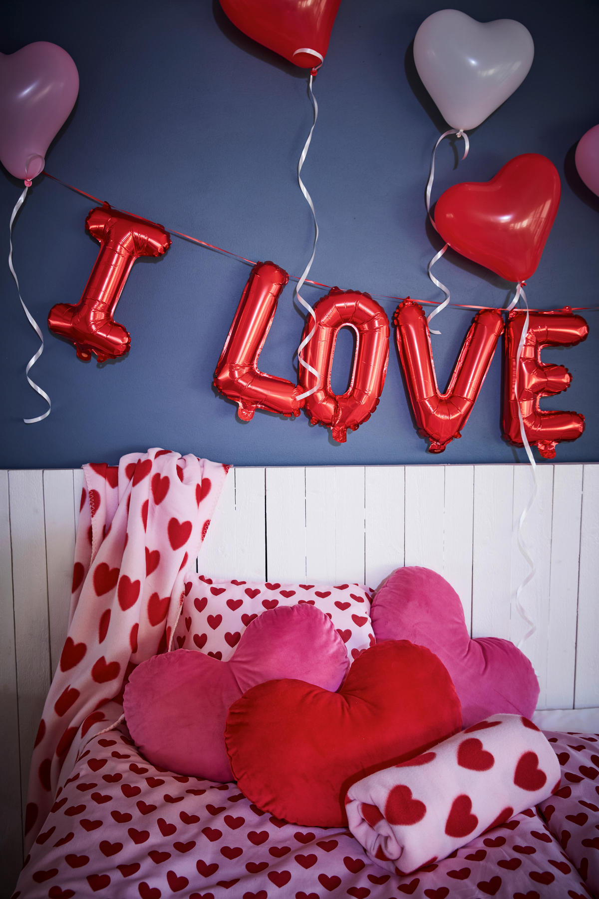 FILT  - röd, Basics, textil (125/150cm)