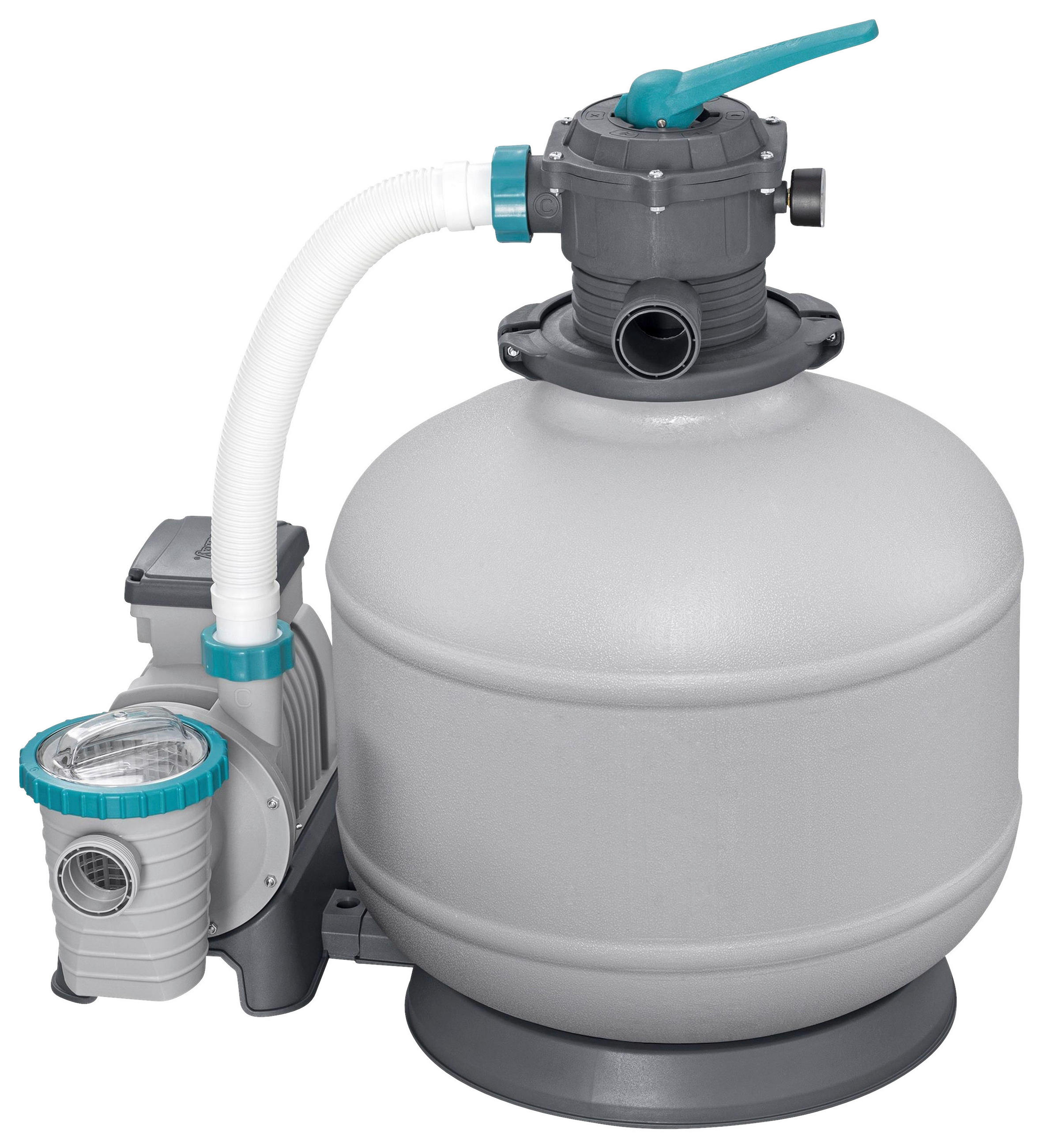 PÍSKOVÉ FILTRAČNÍ ČERPADLO 71/48,5/75 cm - šedá/oranžová, Konvenční, kov/plast (71/48,5/75cm) - Bestway