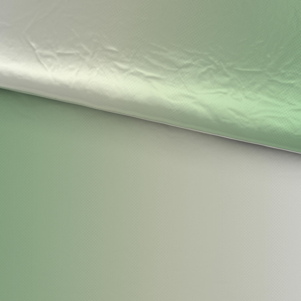 BETTWÄSCHE KALIO Satin 140/200 cm  - Weiß/Grün, KONVENTIONELL, Textil (140/200cm) - Esposa