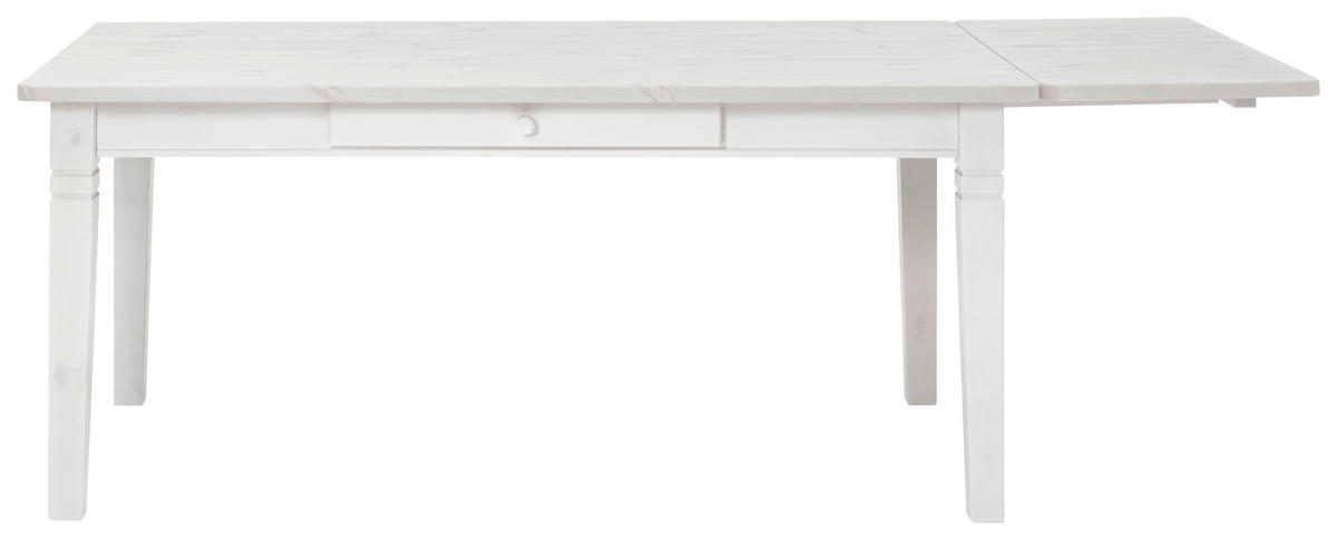 ESSTISCH in Holz 180/90/78 cm  - Weiß, ROMANTIK / LANDHAUS, Holz (180/90/78cm) - Boxxx