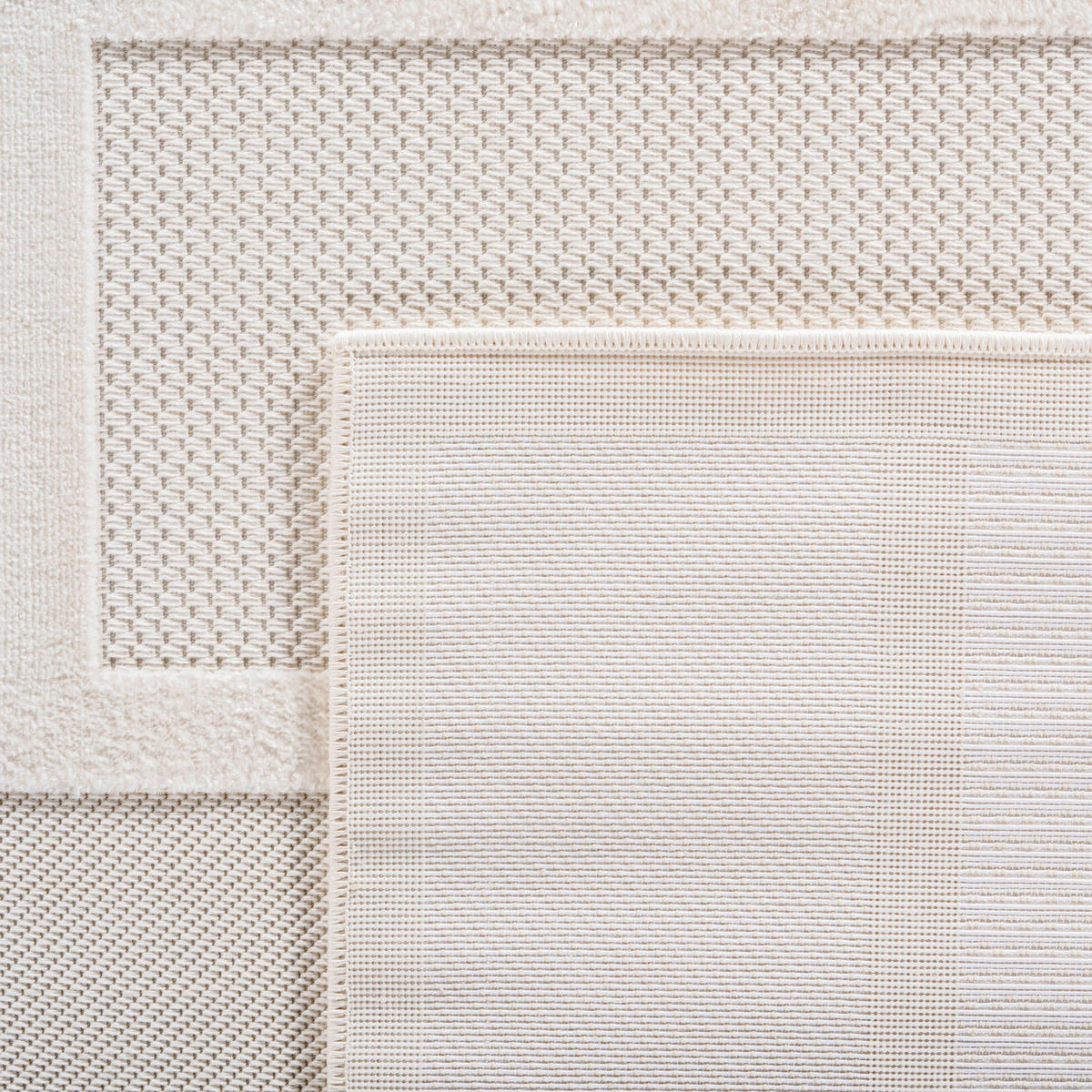 FLACHWEBETEPPICH 280/370 cm Doha Creme  - Creme, Design, Textil (280/370cm)