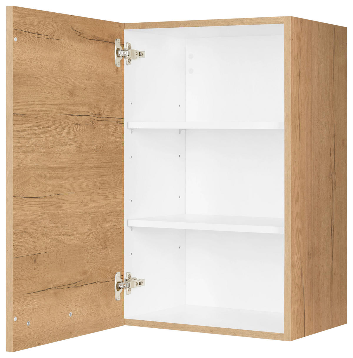 KÜCHENOBERSCHRANK 45/72/35 cm  in Eichefarben  - Eichefarben/Schwarz, MODERN, Holzwerkstoff/Metall (45/72/35cm) - Nobilia