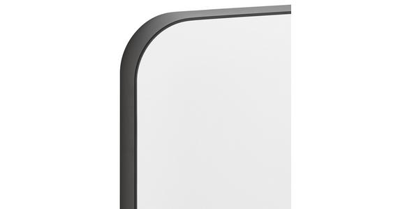 WANDSPIEGEL 31/120/3,5 cm in rechteckig - Schwarz, Trend, Glas/Metall (31/120/3,5cm) - Xora