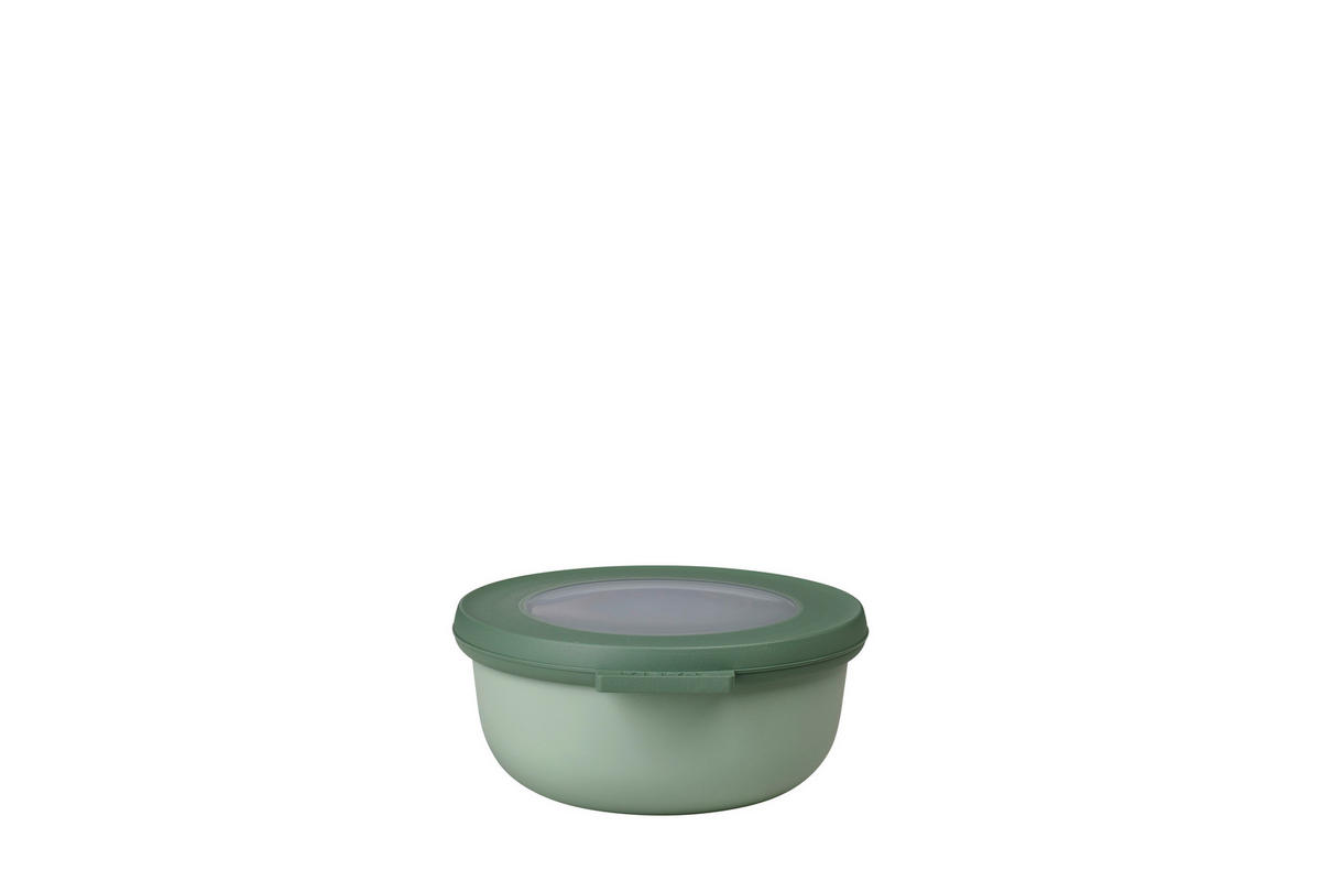 VORRATSDOSENSET 3-teilig  - Salbeigrün/Weiß, KONVENTIONELL (19,5/19,2/8,0cm) - Mepal