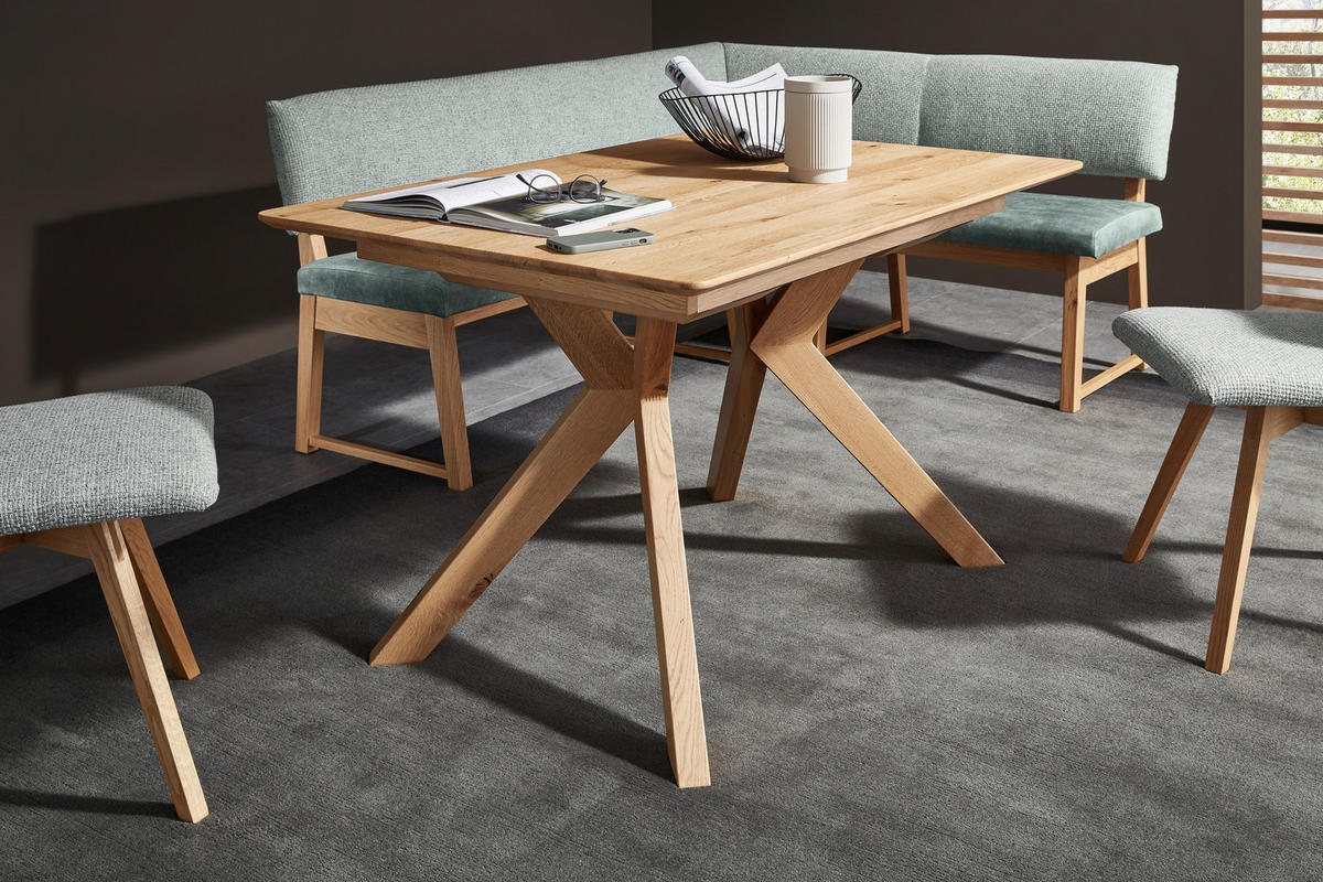 ESSTISCH in Holz 180/90/76 cm  - Wildeiche, KONVENTIONELL, Holz (180/90/76cm) - Valnatura