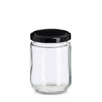 VORRATSGLAS 0,22 l  - Transparent, Design, Glas (7/7/9,2cm)