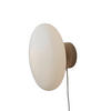 VÄGGLAMPA it's about RoMi 28,5/18,5 cm   - vit/sandfärgad, Trend, glas (28,5/18,5cm) - It's about Romi