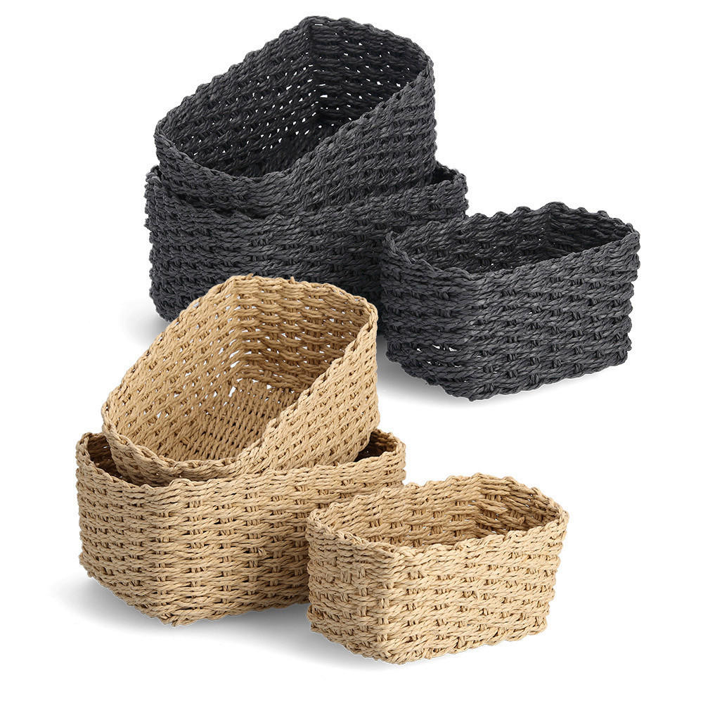 KORBSET - Naturfarben, Basics, Papier (24/18/13cm)
