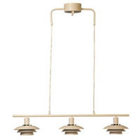 HÄNGLAMPA 45/21/45 cm  - vit/beige, Design, metall (45/21/45cm)