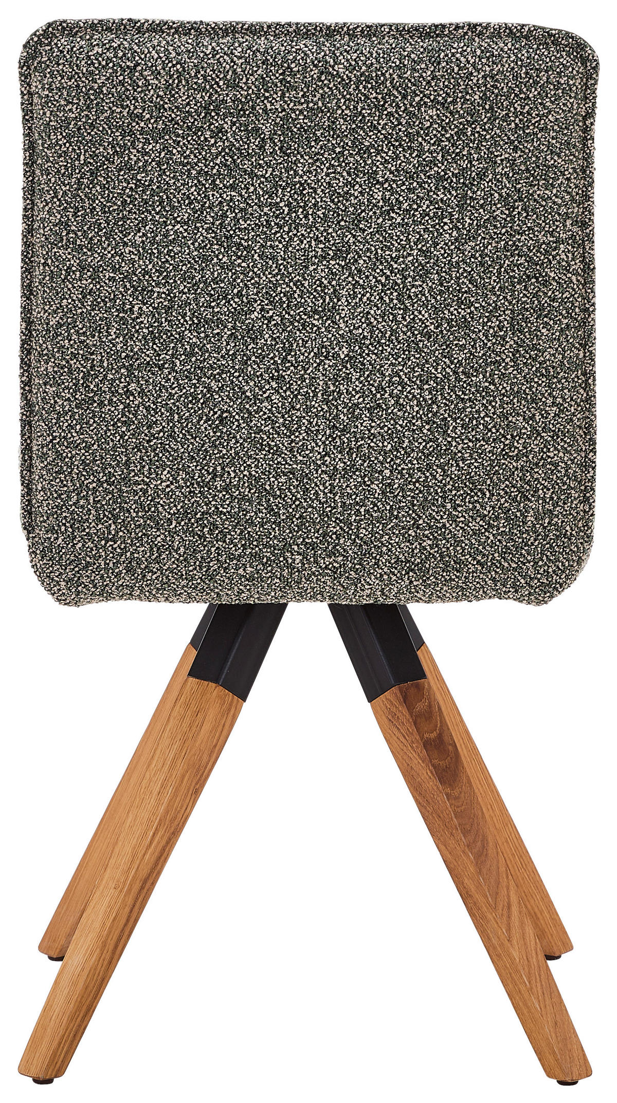 STUHL  Sitzfläche 360° drehbar Flachgewebe, Webstoff  Grün, Dunkelgrün  - Dunkelgrün/Grün, KONVENTIONELL, Holz/Textil (47/88/60cm) - Venda