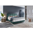 BOXSPRINGBETT 140/200 cm  in Blau  - Blau/Schwarz, KONVENTIONELL, Kunststoff/Textil (140/200cm) - Carryhome