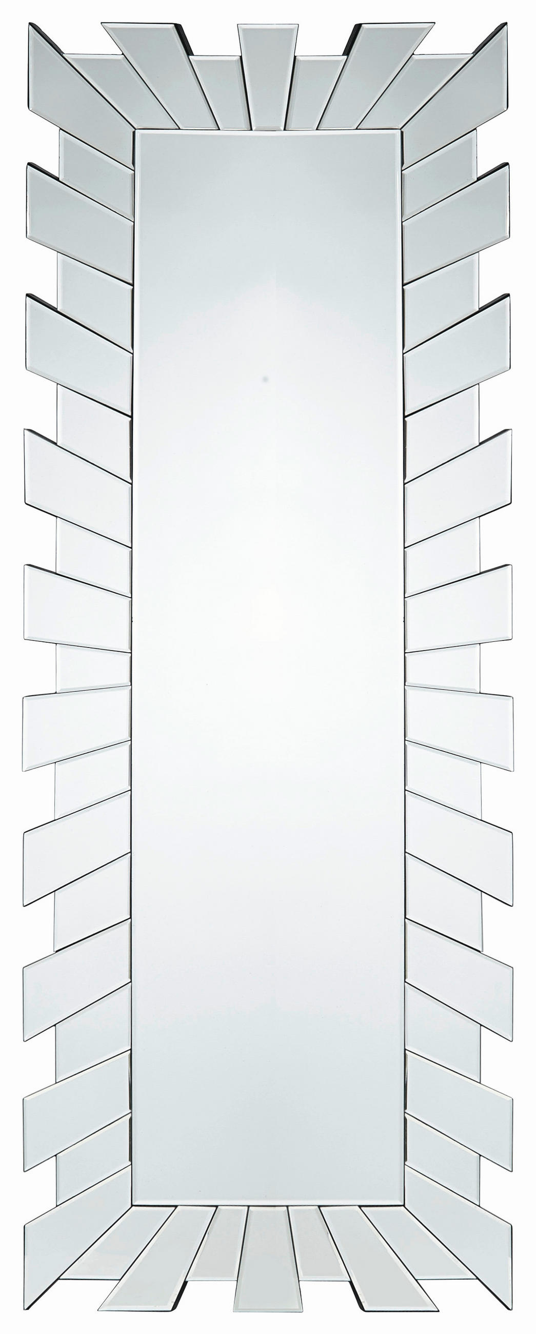 OGLEDALO ZIDNO  60/160/2 cm     - srebrne boje, Design, staklo (60/160/2cm) - Xora