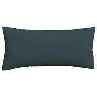 KOPFPOLSTERBEZUG WOVEN SATIN 40/80 cm  - Dunkelgrau, Basics, Textil (40/80cm) - Schlafgut