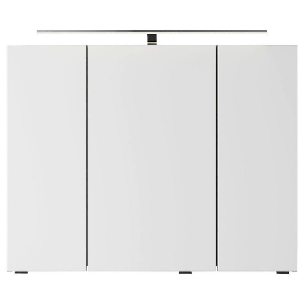 Thumbnail - Pelipal Spiegelschrank Serie 4035, Grau, Metall, 6 Fächer, 90x70.3x14.5 cm, Made in Germany, Typenauswahl, Badezimmer, B...