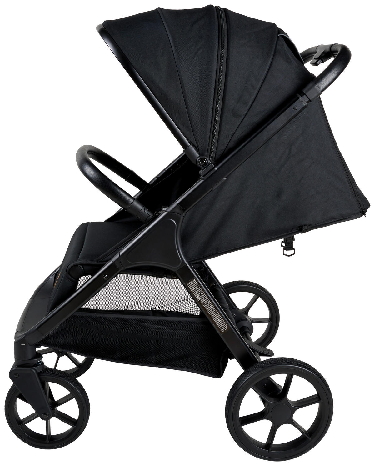 KIŠOBRAN KOLICA   - crna, Osnovno, tekstil/metal (94/58,5/106cm) - Jimmylee