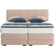 BOXSPRINGBETT 180/200 cm  in  - Wengefarben, KONVENTIONELL, Holz/Textil (180/200cm) - Novel