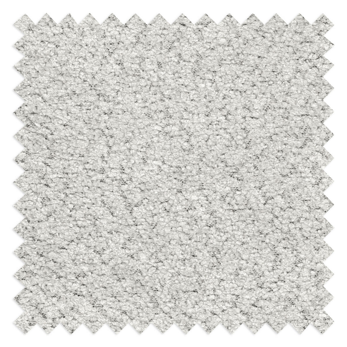 RELAXLIEGE SWING Bouclé Hellgrau  - Silberfarben/Hellgrau, Design, Textil/Metall (65/65-95/171cm) - Livetastic
