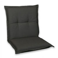 SESSELAUFLAGE in Anthrazit Uni  - Anthrazit, Basics, Textil (50/9/100cm)