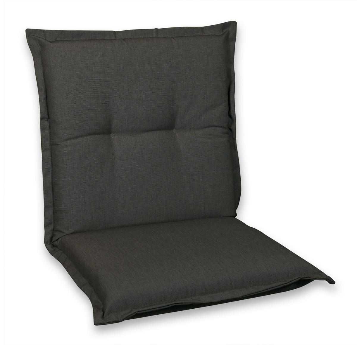 SESSELAUFLAGE in Anthrazit Uni  - Anthrazit, Basics, Textil (50/9/100cm)