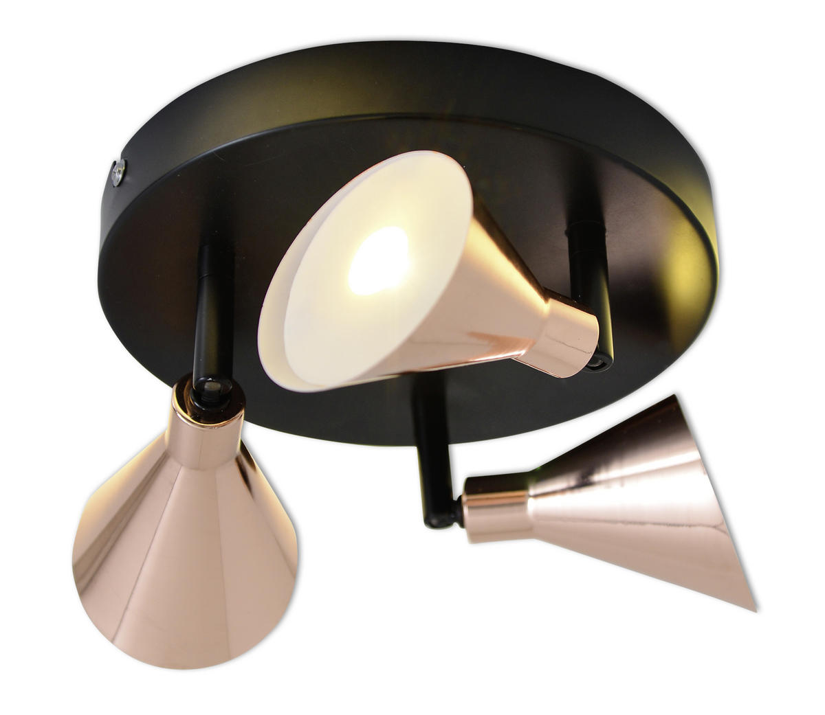 LED-STRAHLER 38/20,3 cm   - Kupferfarben, Design, Metall (38/20,3cm) - Näve