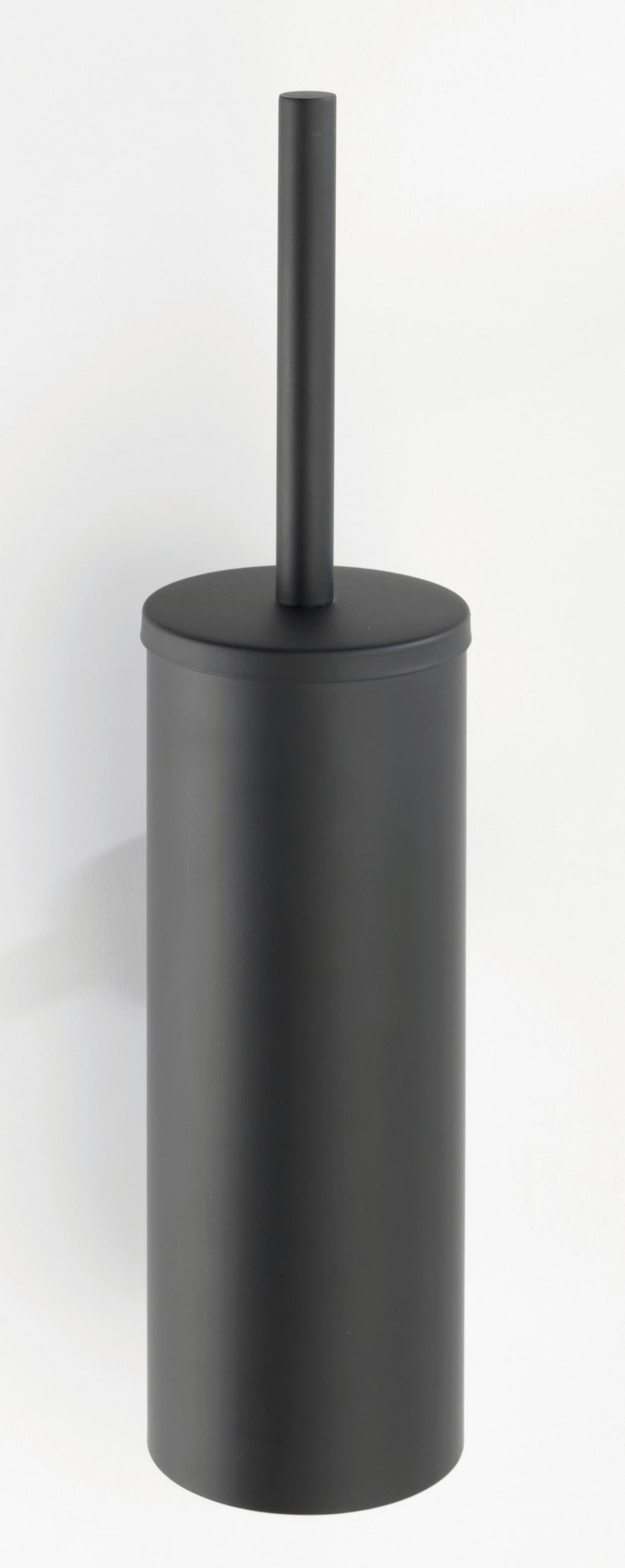 WC-BÜRSTENGARNITUR - Schwarz, Basics, Kunststoff/Metall (9/40,5/13cm) - Wenko
