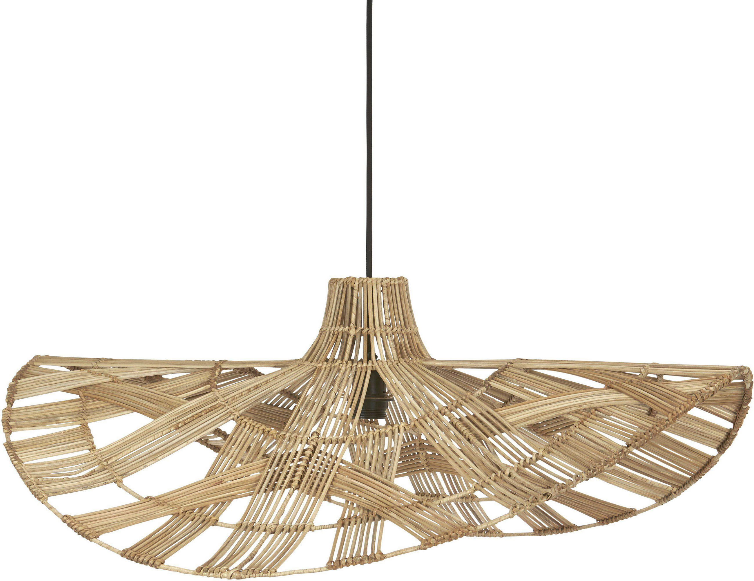 AUßENHÄNGELEUCHTE   - Naturfarben, Natur, Naturmaterialien (81cm)